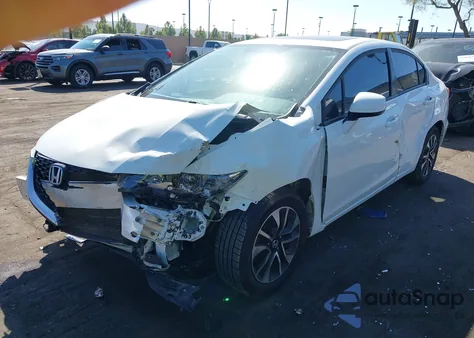 2013 Honda Civic Ex from USA, damaged, VIN 19XFB2F88DE233912
